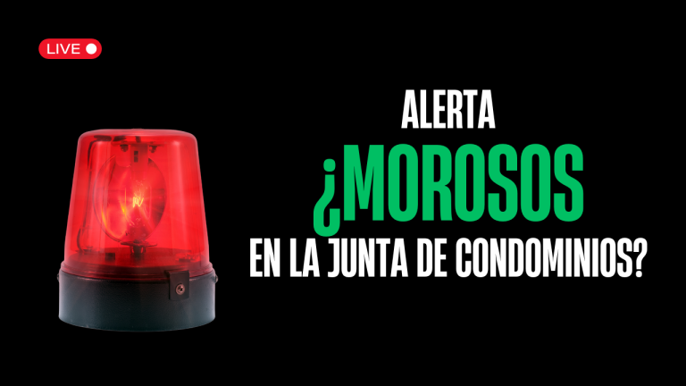 Los morosos en la Junta , Alerta
